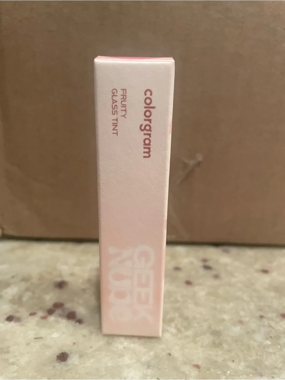 Colorgram Fruity Glass Tint — Soft Pink Gloss.